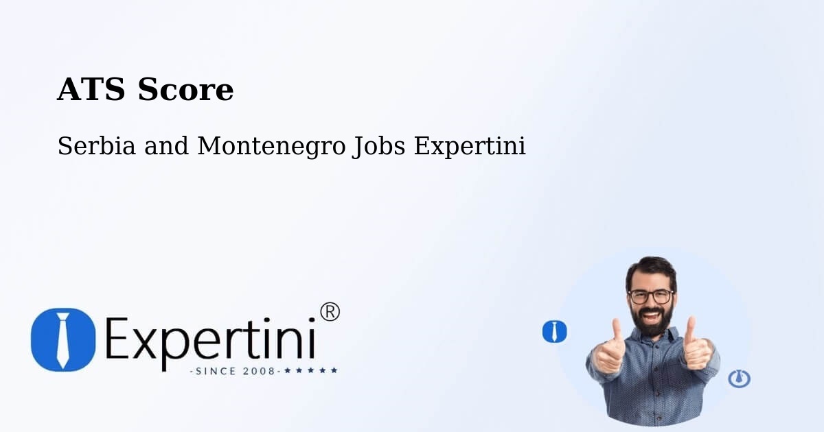 Resume ATS Score & Job Description Match Tool – Lappe - Serbia and Montenegro Jobs Expertini