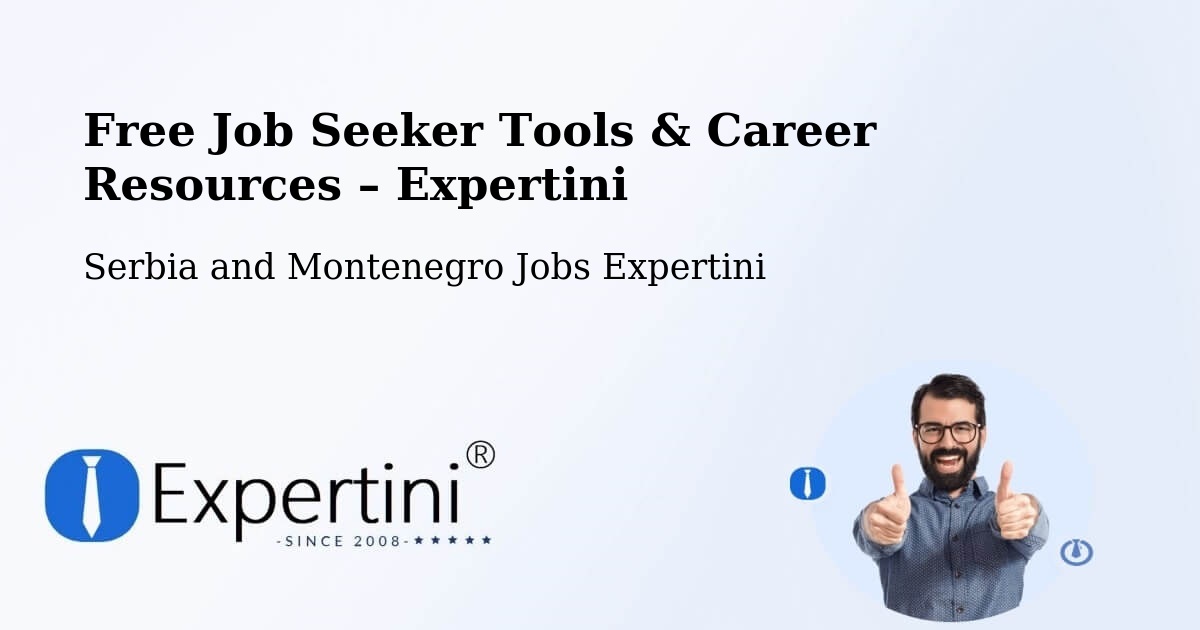 Free Job Seeker Tools & Career Resources – Lappe - Lappe, Serbia and Montenegro Jobs Expertini