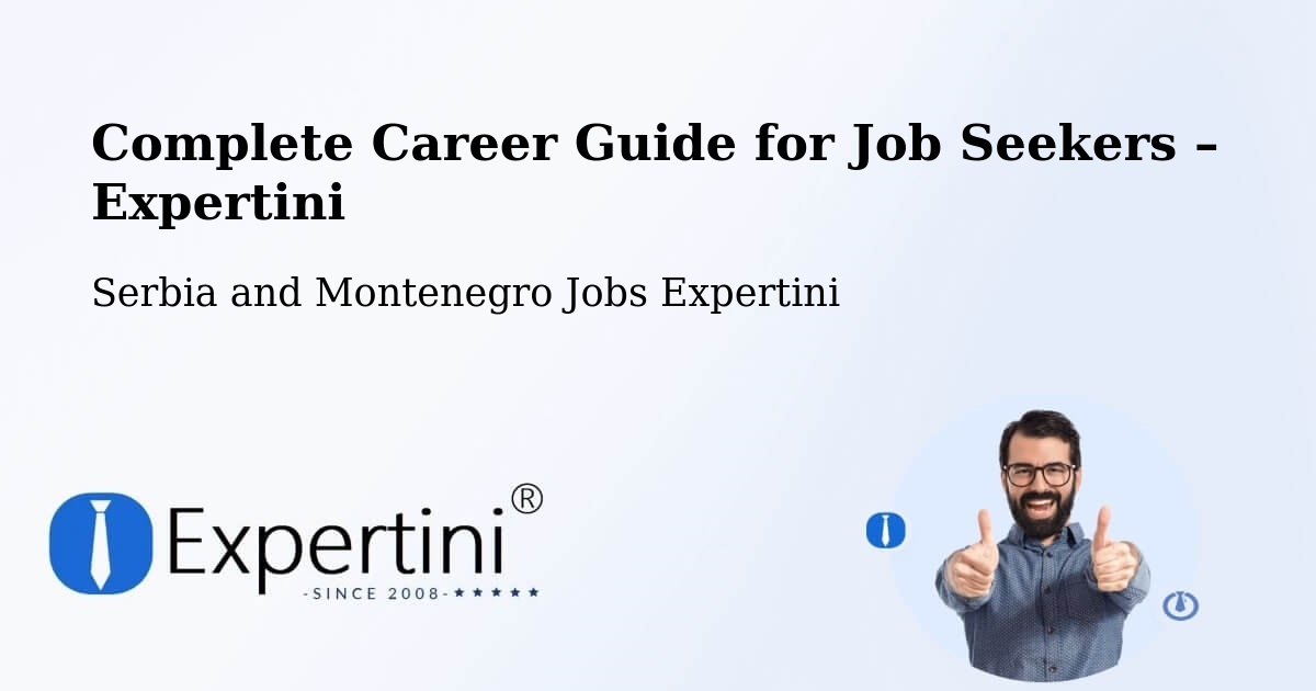 Career Guide for Job Seekers – Lappe - Lappe, Serbia and Montenegro Jobs Expertini